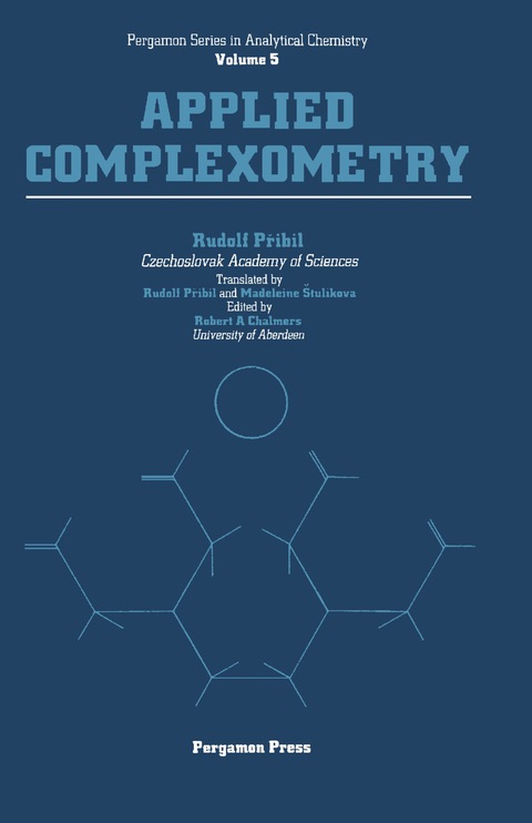 Cover image for book Applied Complexometry