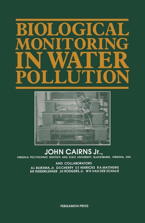 Cover image for book Biological Monitoring in Water Pollution