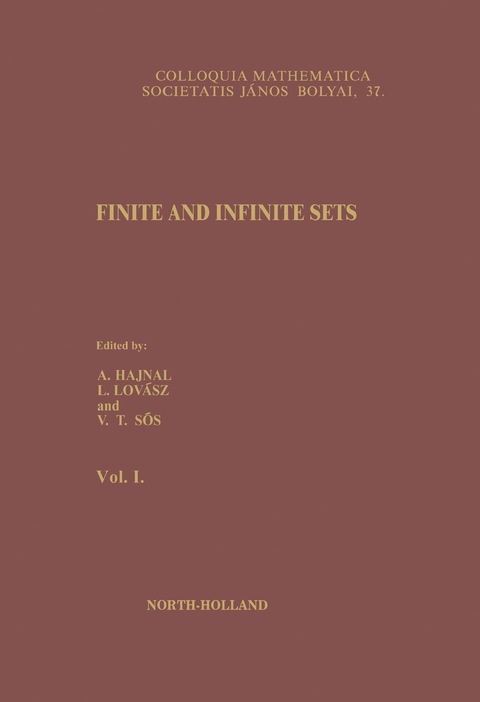 Cover image for book Finite and Infinite Sets