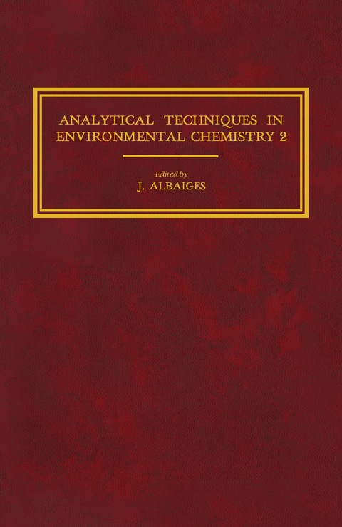 Cover image for book Analytical Techniques in Environmental Chemistry 2