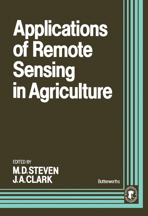Cover image for book Applications of Remote Sensing in Agriculture