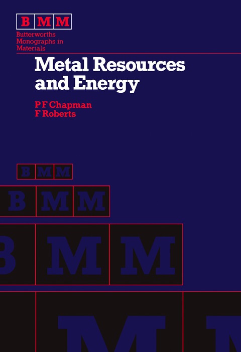 Cover image for book Metal Resources and Energy