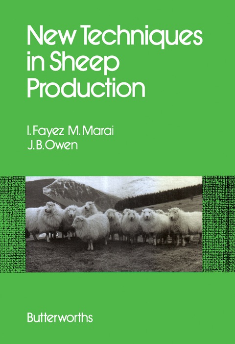 Cover image for book New Techniques in Sheep Production