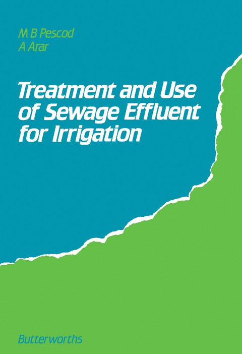 Cover image for book Treatment and Use of Sewage Effluent for Irrigation