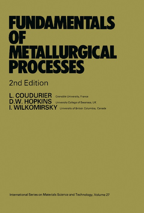 Cover image for book Fundamentals of Metallurgical Processes