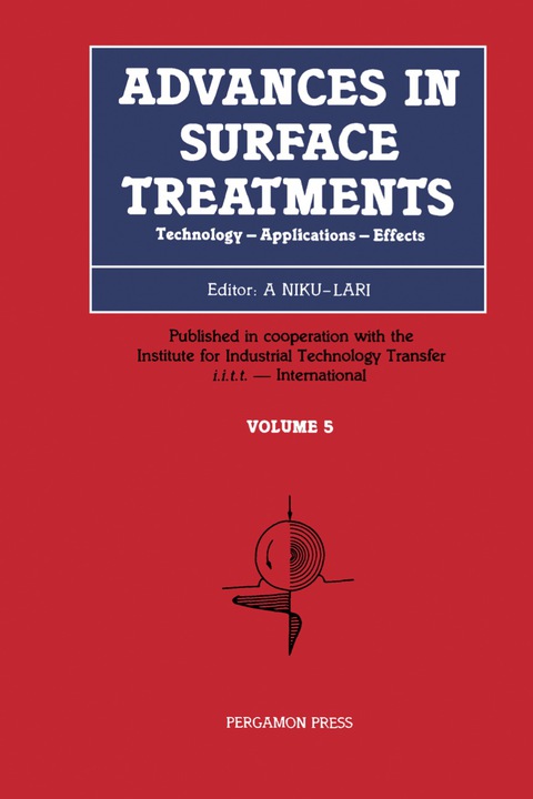 Cover image for book Advances in Surface Treatments