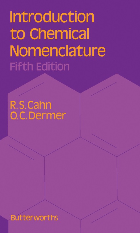 Cover image for book Introduction to Chemical Nomenclature