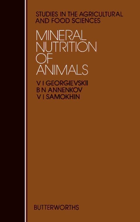Cover image for book Mineral Nutrition of Animals