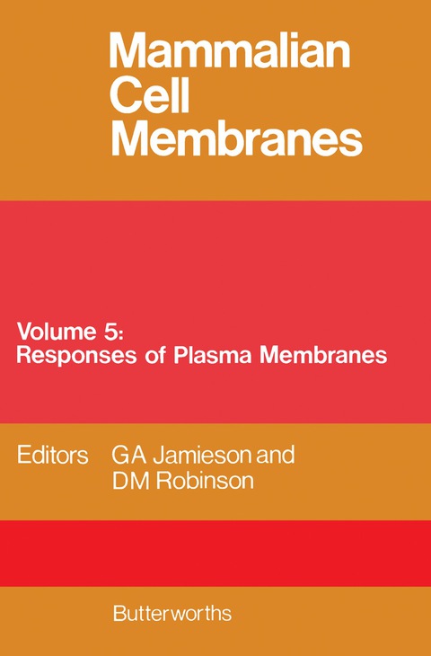 Cover image for book Mammalian Cell Membranes