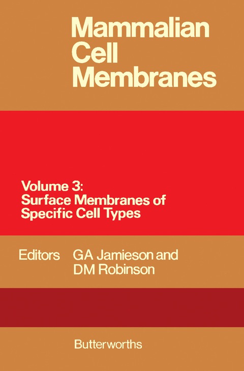 Cover image for book Mammalian Cell Membranes