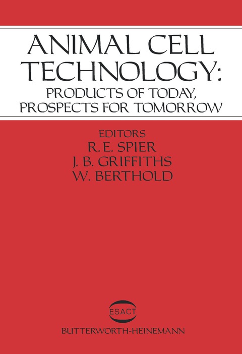 Cover image for book Animal Cell Technology