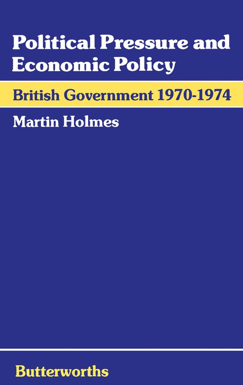 Cover image for book Political Pressure and Economic Policy