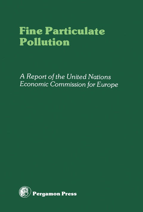 Cover image for book Fine Particulate Pollution