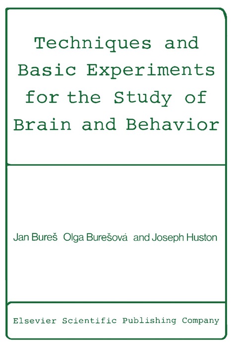 Cover image for book Techniques and Basic Experiments for the Study of Brain and Behavior