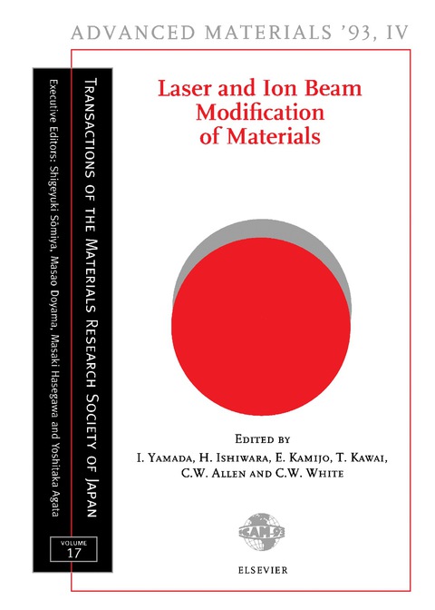Cover image for book Laser and Ion Beam Modification of Materials