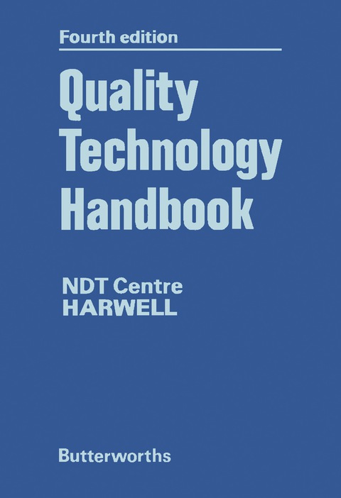 Cover image for book Quality Technology Handbook