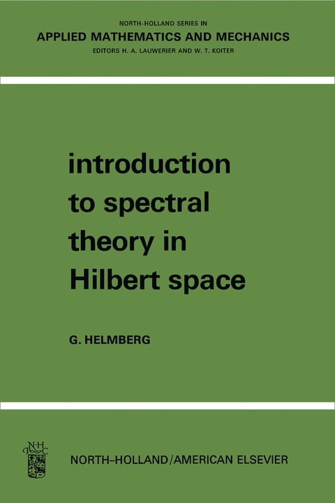 Cover image for book Introduction to Spectral Theory in Hilbert Space