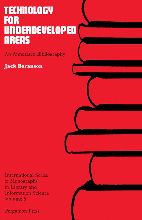 Cover image for book Technology for Underdeveloped Areas