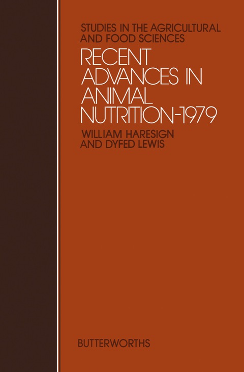 Cover image for book Recent Advances in Animal Nutrition – 1979