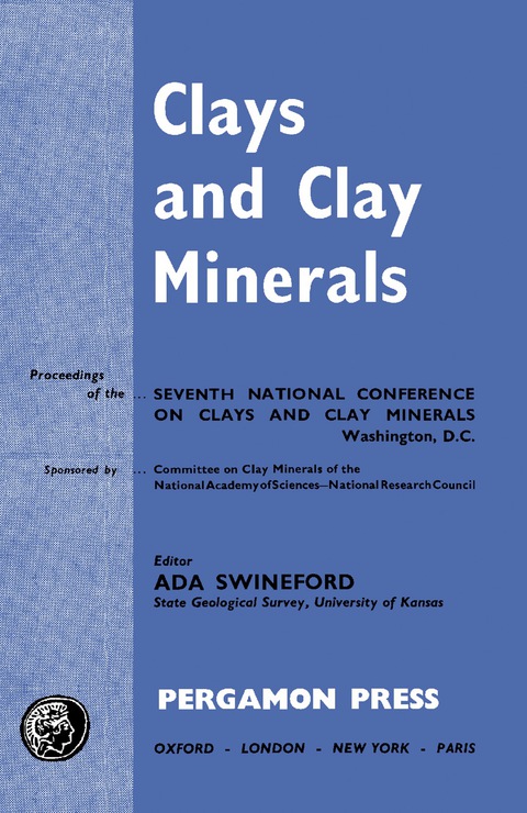 Cover image for book Clays and Clay Minerals