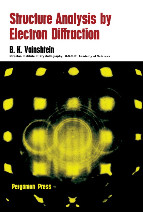 Cover image for book Structure Analysis by Electron Diffraction