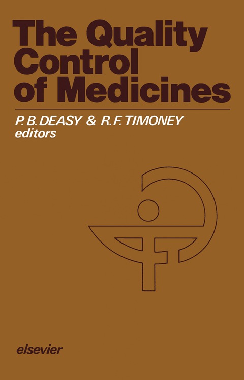 Cover image for book The Quality Control of Medicines