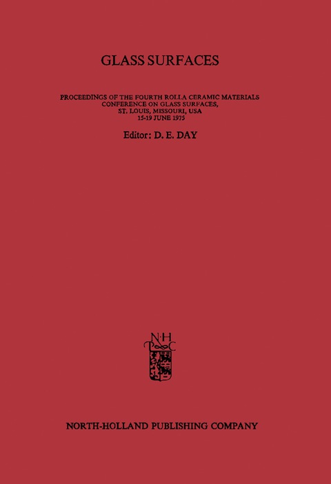 Cover image for book Glass Surfaces