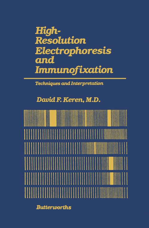 Cover image for book High-Resolution Electrophoresis and Immunofixation