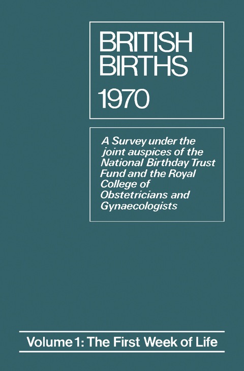 Cover image for book The First Week of Life
