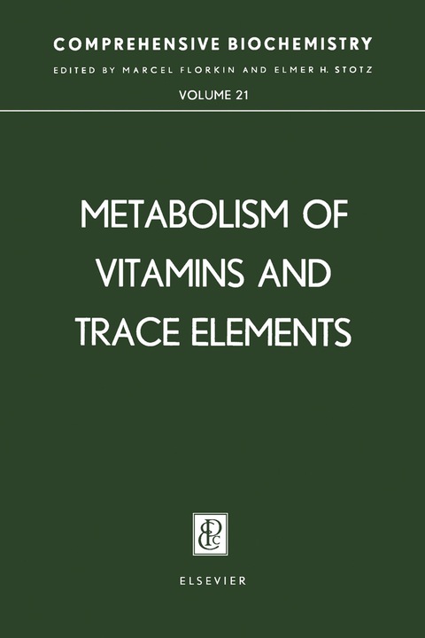 Cover image for book Metabolism of Vitamins and Trace Elements
