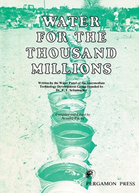 Imagen de portada: Water for the Thousand Millions 9780080218052