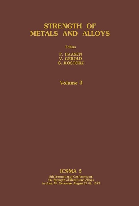 Cover image for book Strength of Metals and Alloys