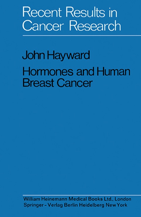 Cover image for book Hormones and Human Breast Cancer: An Account of 15 Years Study