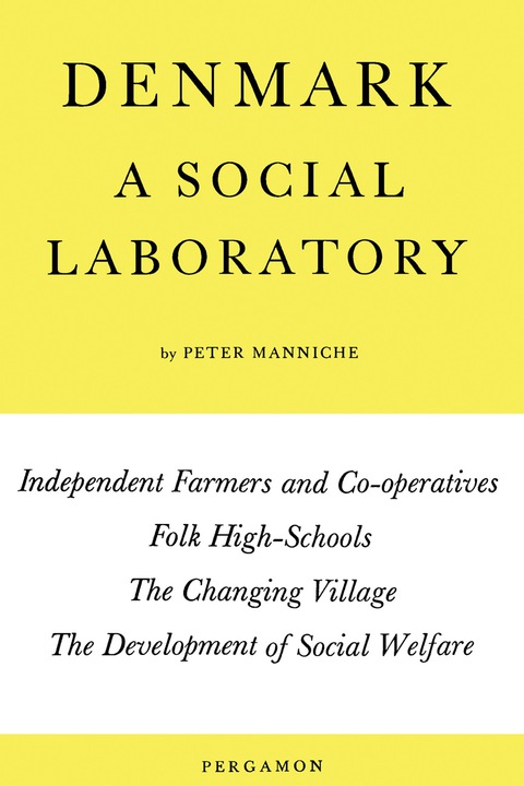 Cover image for book Denmark: A Social Laboratory