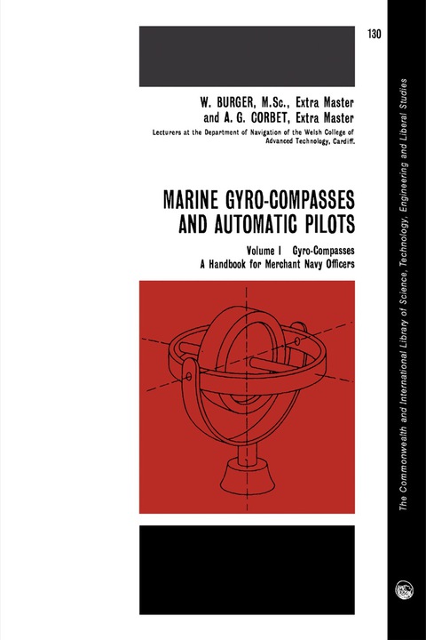 Cover image for book Marine Gyro-Compasses and Automatic Pilots