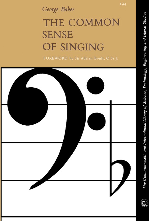 Cover image for book The Common Sense of Singing