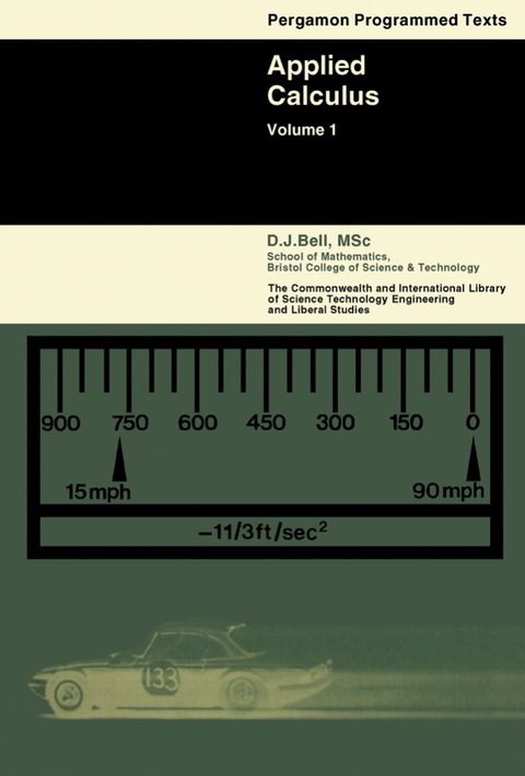Cover image for book Applied Calculus