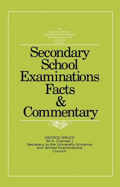 Cover image for book Secondary School Examinations