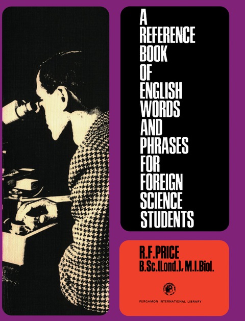 Cover image for book A Reference Book of English Words and Phrases for Foreign Science Students