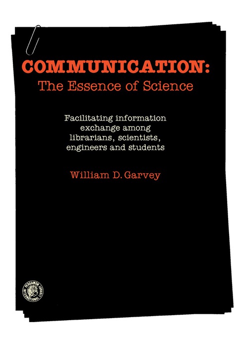 Cover image for book Communication: The Essence of Science