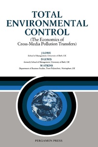 Cover image: Total Environmental Control 9780080262765