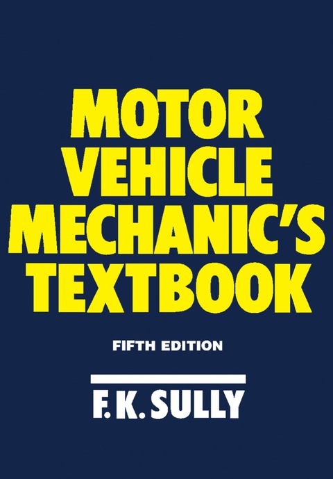 Cover image for book Motor Vehicle Mechanic's Textbook
