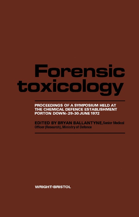 Cover image for book Forensic Toxicology