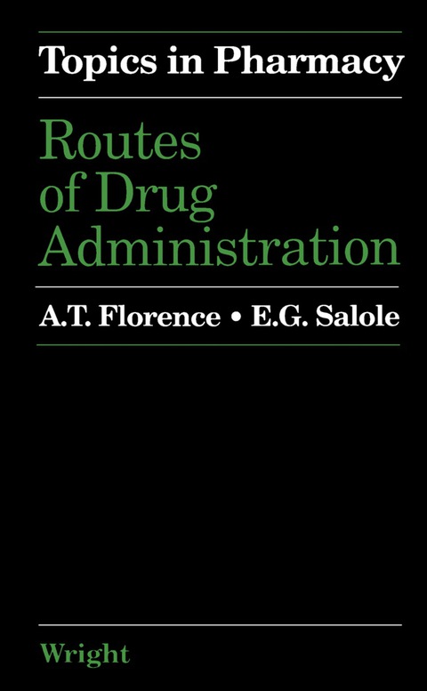 Cover image for book Routes of Drug Administration