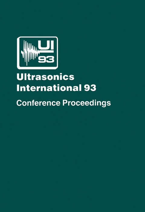 Cover image for book Ultrasonics International 93