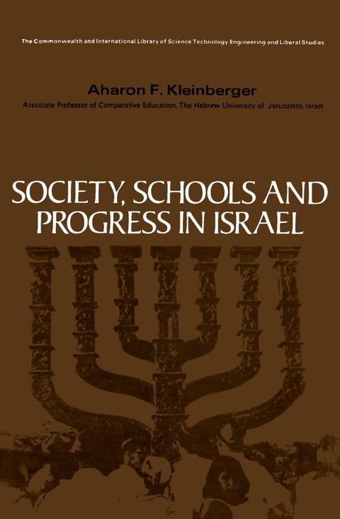 Cover image for book Society, Schools and Progress in Israel
