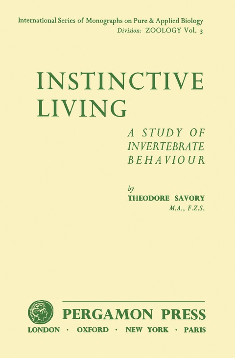 Cover image for book Instinctive Living