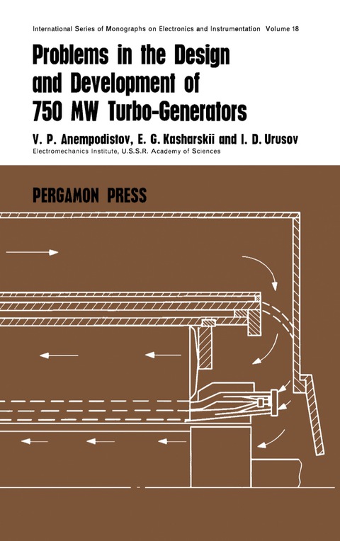 Cover image for book Problems in the Design and Development of 750 MW Turbogenerators