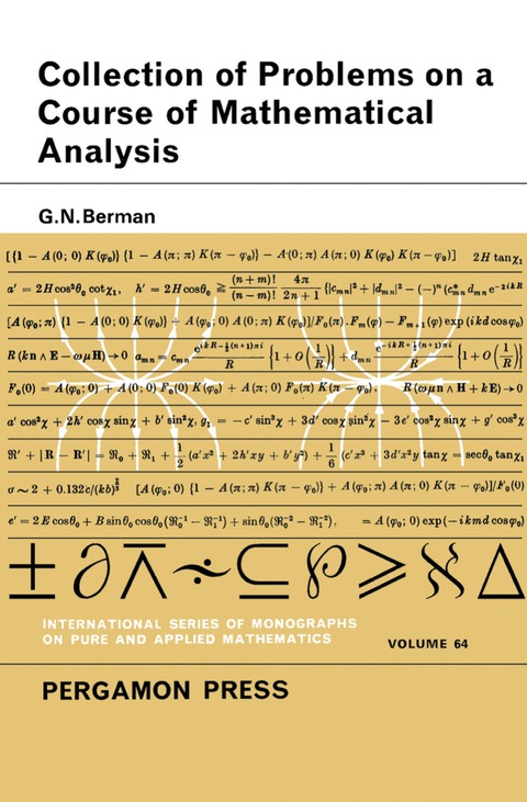 Cover image for book A Collection of Problems on a Course of Mathematical Analysis