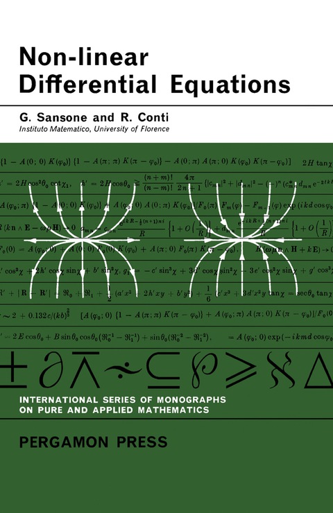 Cover image for book Non-Linear Differential Equations